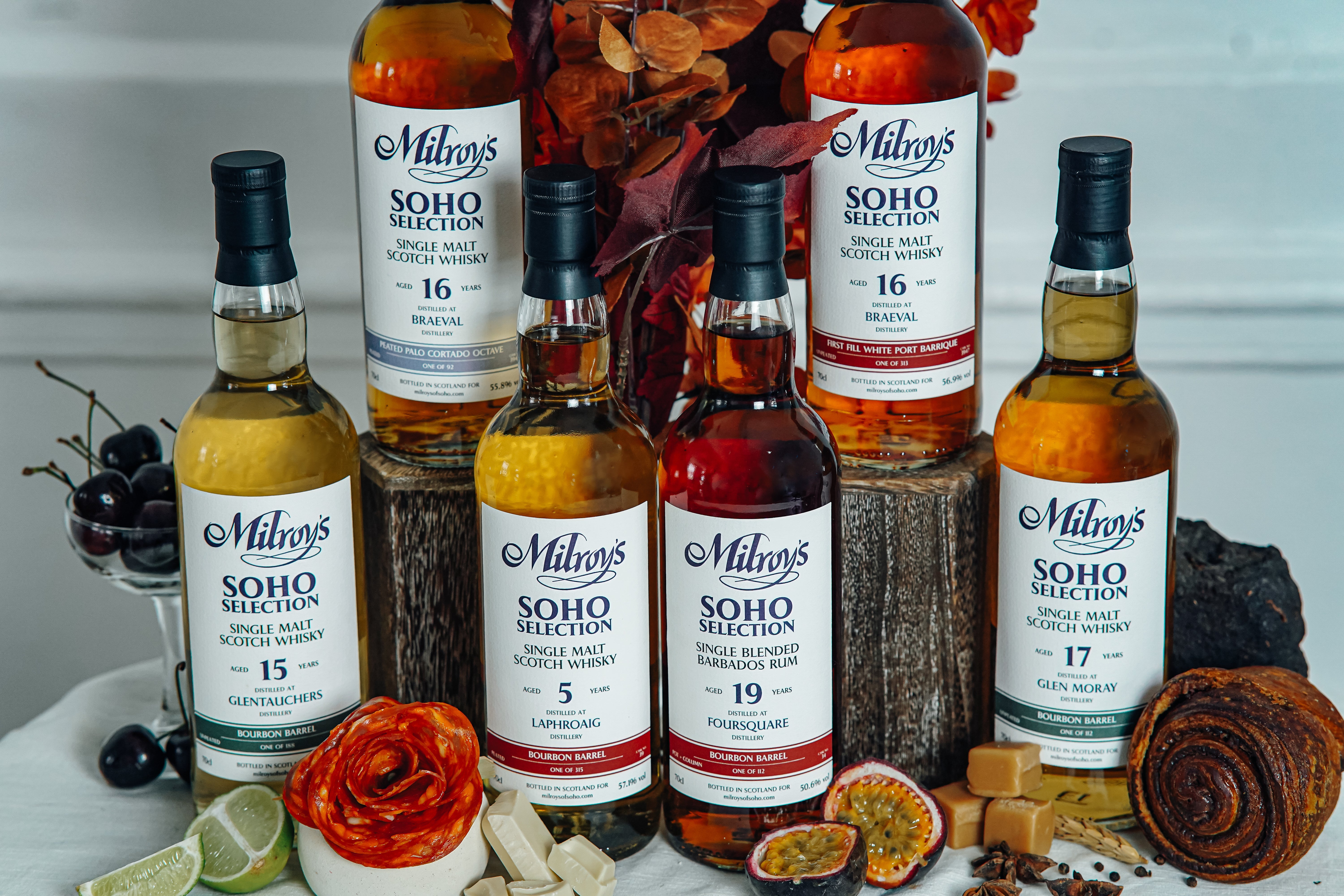 New look! New whiskies! This season’s striking Soho Selection bottlings are here