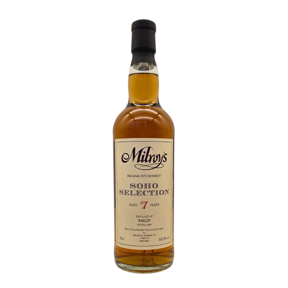 Indiana Rye (MGP) 7 Year Old 2017 Milroy's Soho Selection 56.3% 70cl