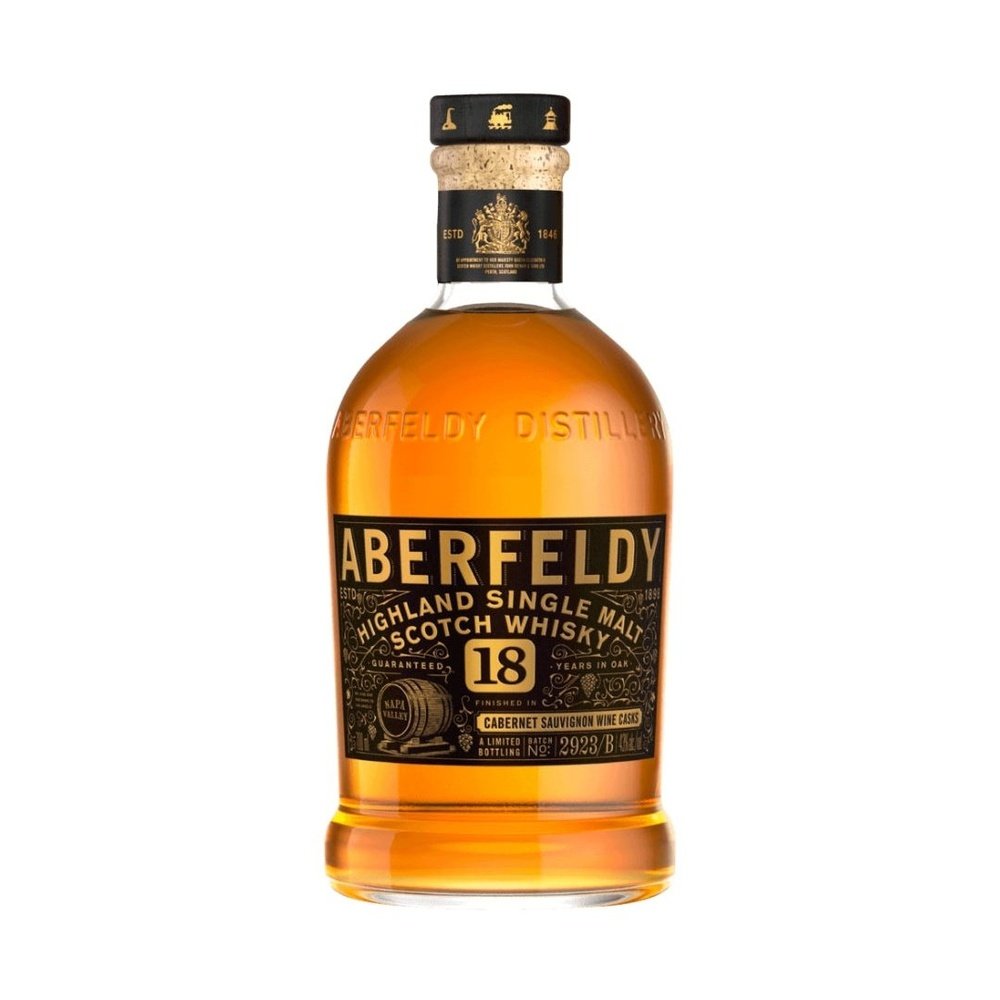 Aberfeldy 18 Year Old Napa Valley Red Wine Finish - Milroy's of Soho - Scotch Whisky