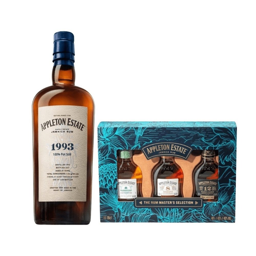 Appleton 29 Year Old 1993 Hearts Collection 63% 70cl with FREE Appleton Estate Gift Pack - Milroy's of Soho -
