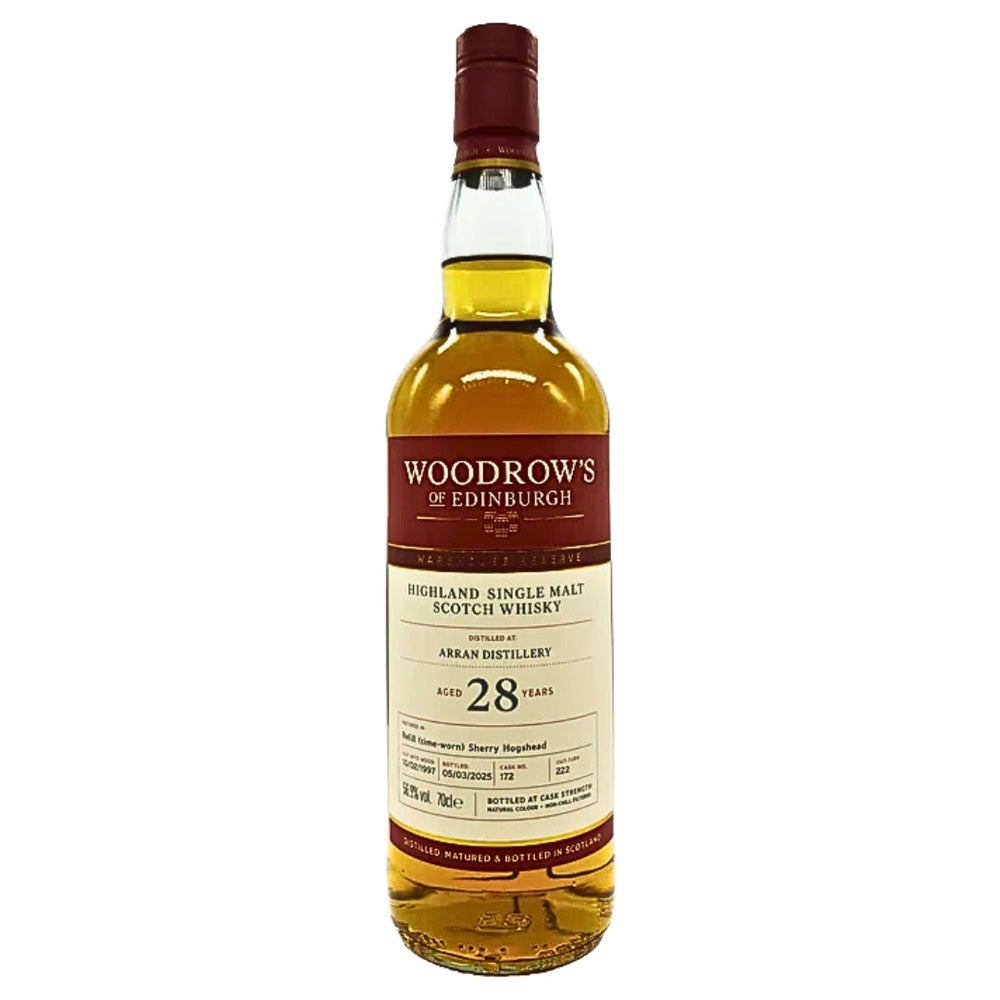 Arran 28 Year Old Woodrow's of Edinburgh