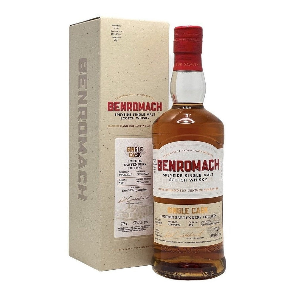 Benromach London Bartender Edition 2012 #599 59% 70cl