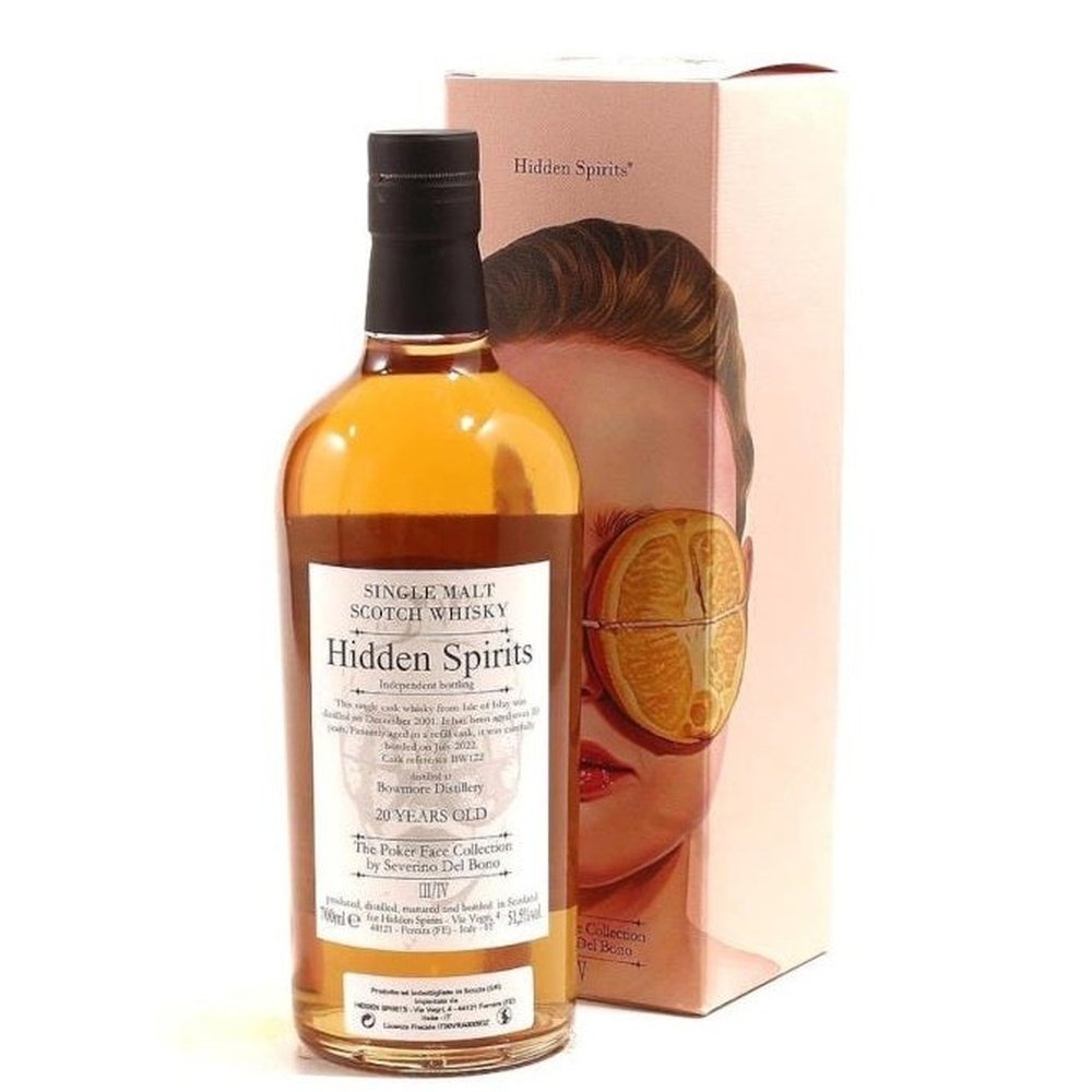 Bowmore 20 Year Old 2001 Poker Face - Milroy's of Soho -