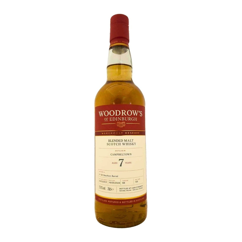 Campbeltown Blended Malt 7 Year Old Woodrow's of Edinburgh