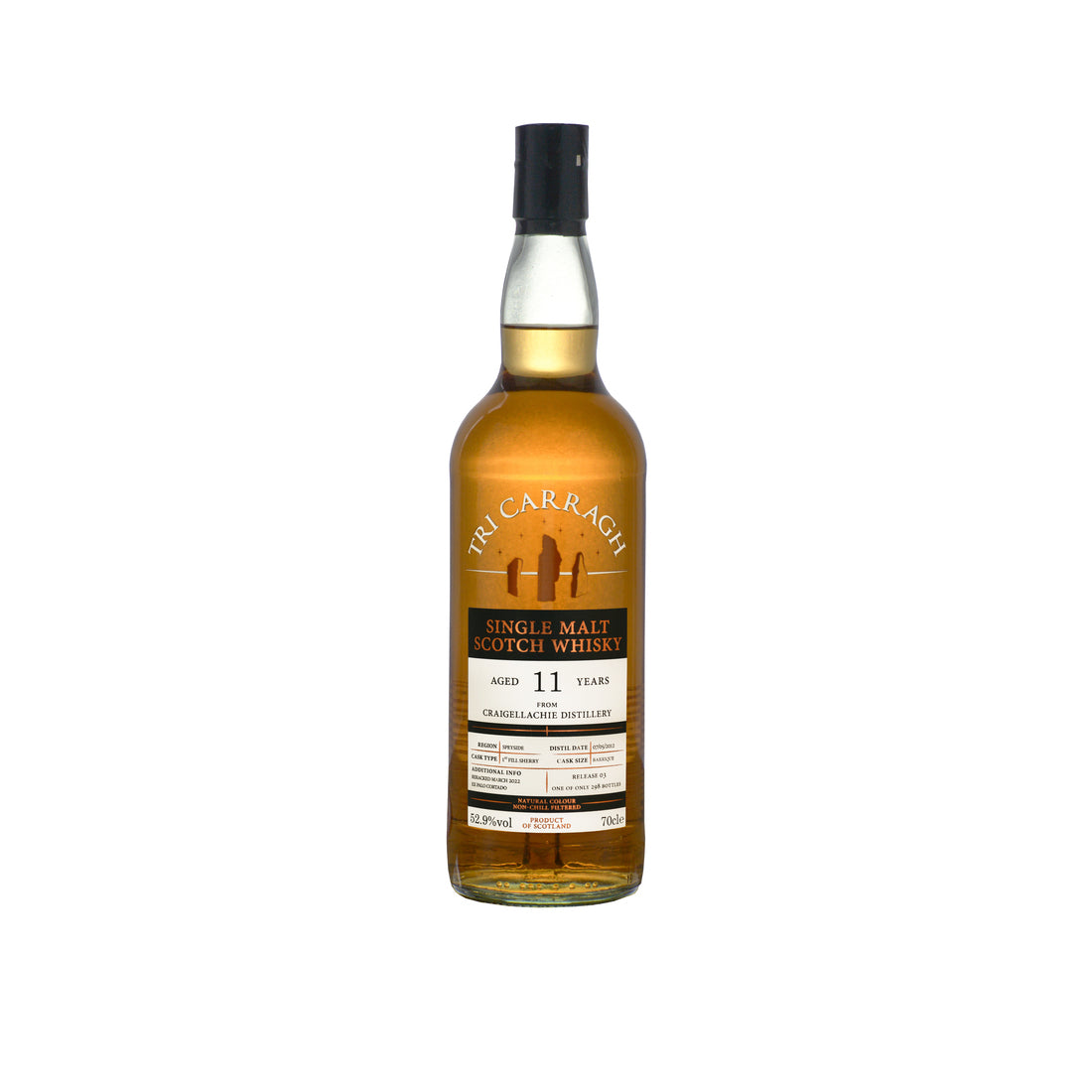 Craigellachie 11 Year Old Tri Carragh 52.9% 70cl