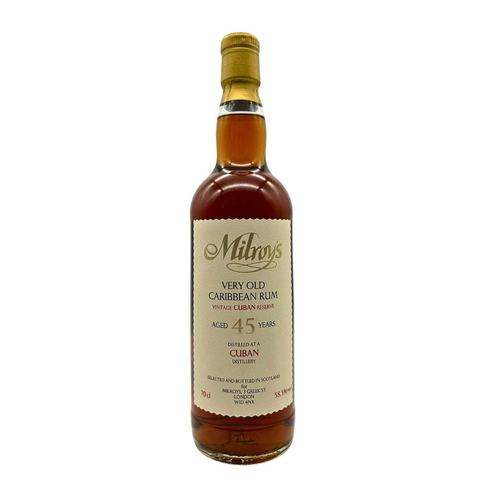Cuban Rum 45 Year Old 1978 Milroy's Vintage Reserve