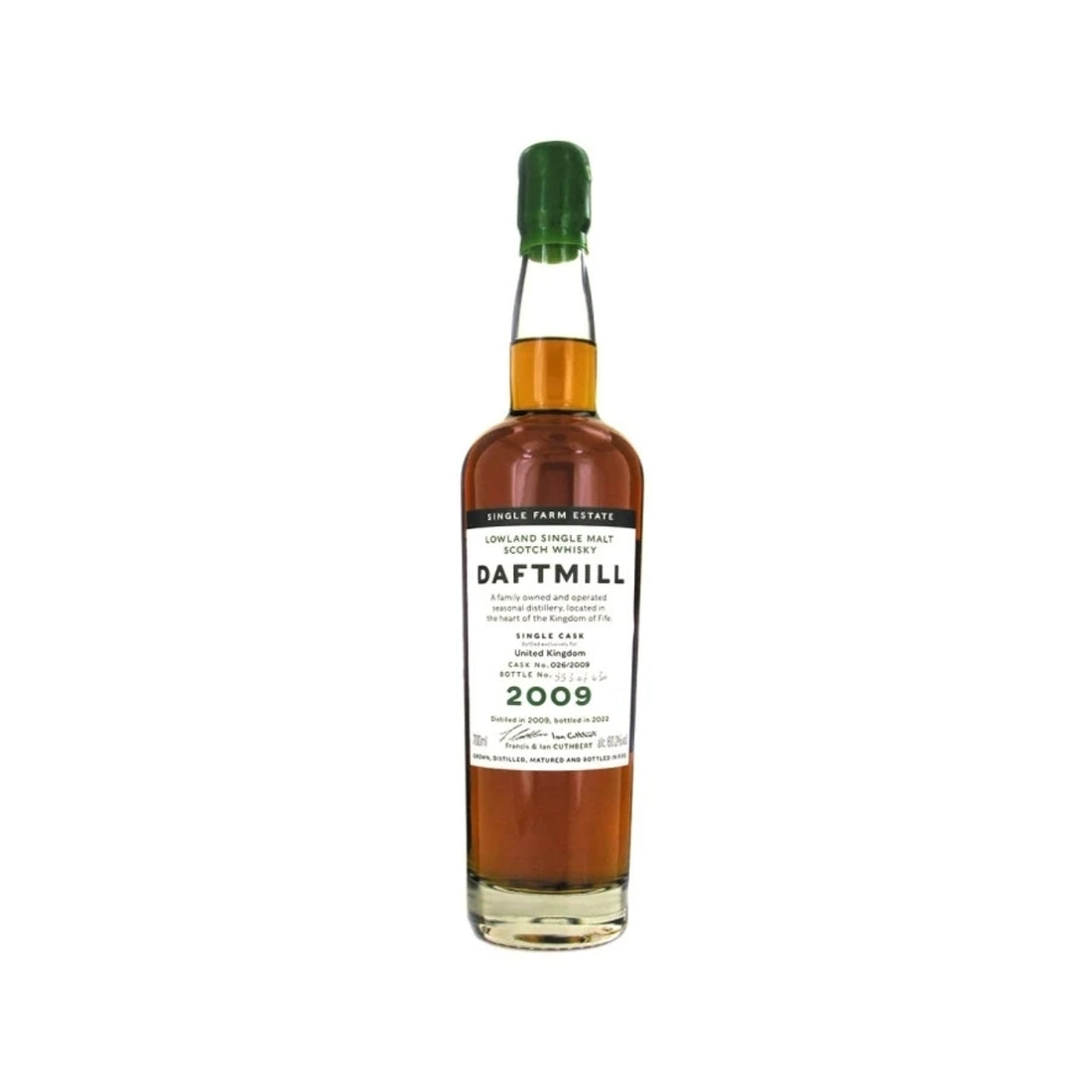 Daftmill 2009 UK Exclusive #026/2009 60.2% 70cl