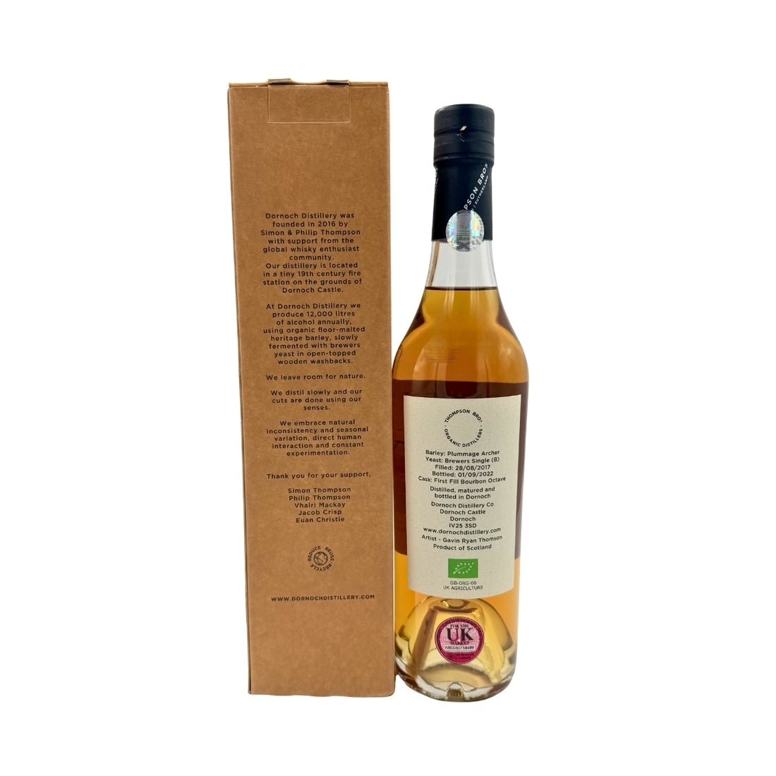 Dornoch 5 Year Old 2017 55.91% 50cl