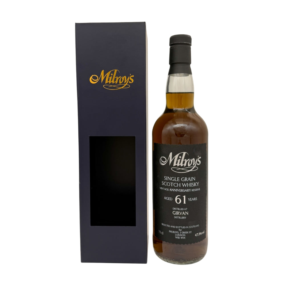 Girvan 61 Year Old 1964 Milroy's Vintage Reserve Black 47.1% 70cl