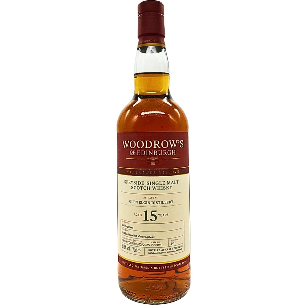 Glen Elgin 15 Year Old Woodrow's of Edinburgh