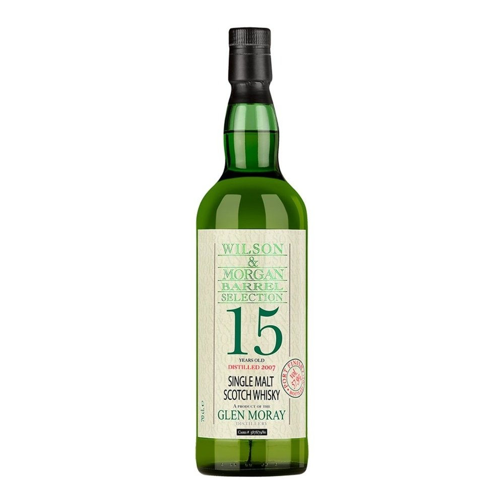 Glen Moray 15 Year Old 2007 Port Finish Wilson & Morgan - Milroy's of Soho - Whisky