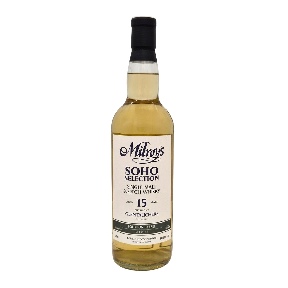 Glentauchers 15 Year Old 2011 Milroy's Soho Selection 50.1% 70cl