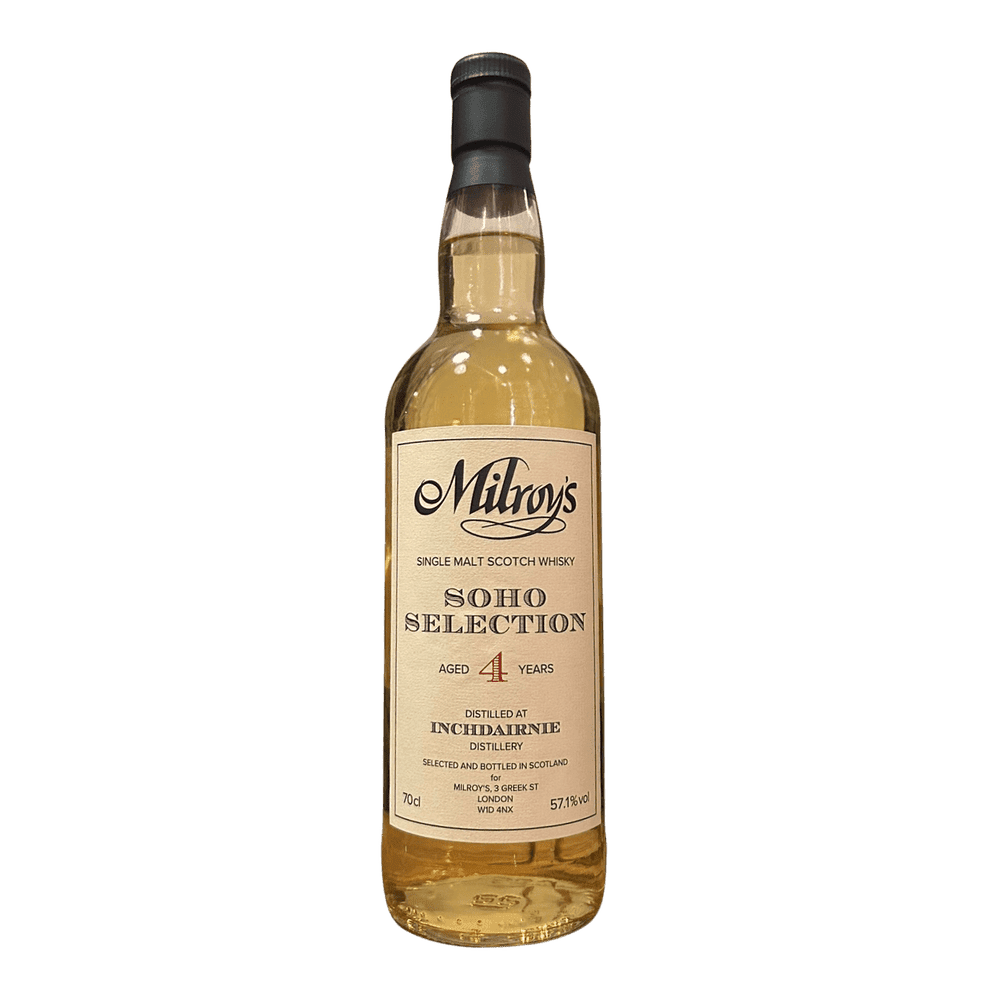 Inchdairnie Peated 4 Year Old 2020 Milroy's Soho Selection