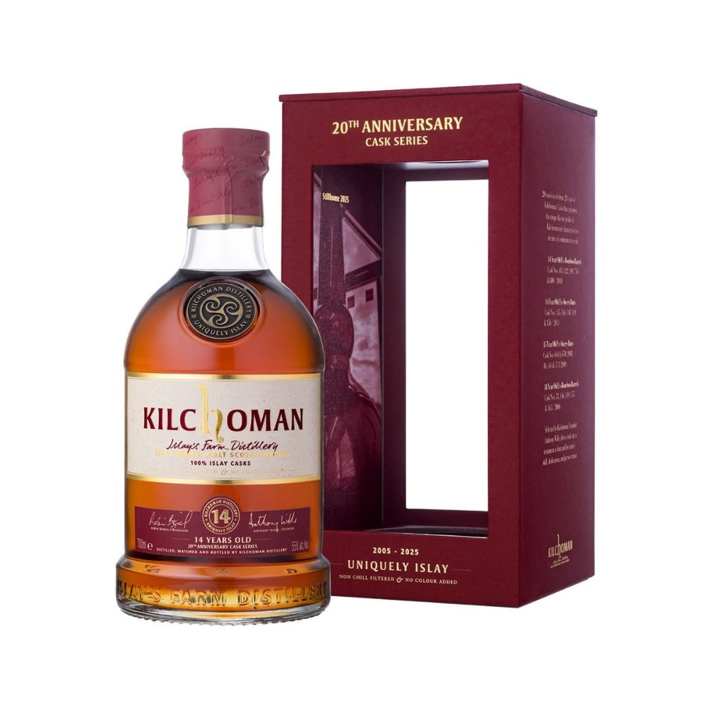 Kilchoman 14 Year Old 100% Islay 20th Anniversary Cask Series