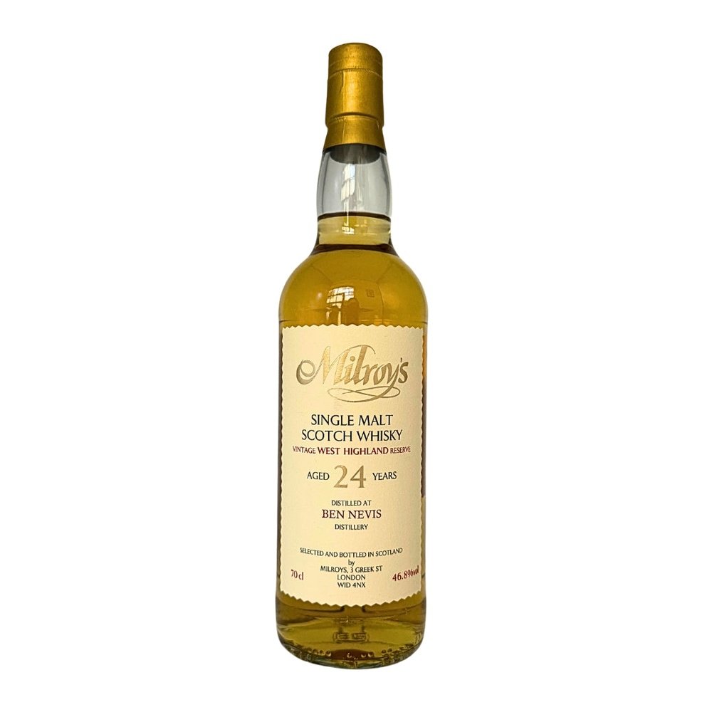 Ben Nevis 24 Year Old 1998 Hogshead Milroy's Vintage Reserve #1219 - Milroy's of Soho - Scotch Whisky