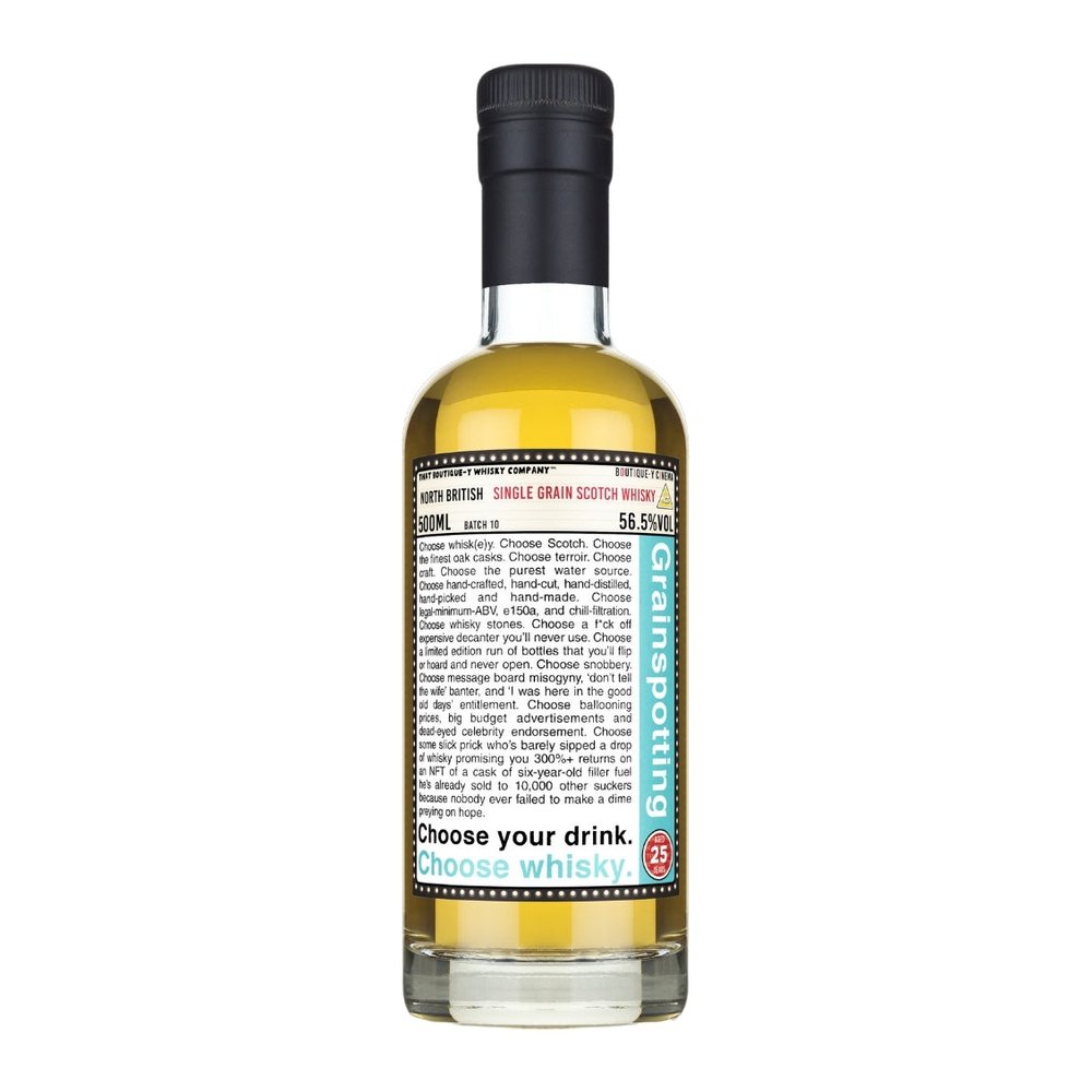 North British 25 Year Old TBWC Batch 10 Cinema - Milroy's of Soho - Scotch Whisky