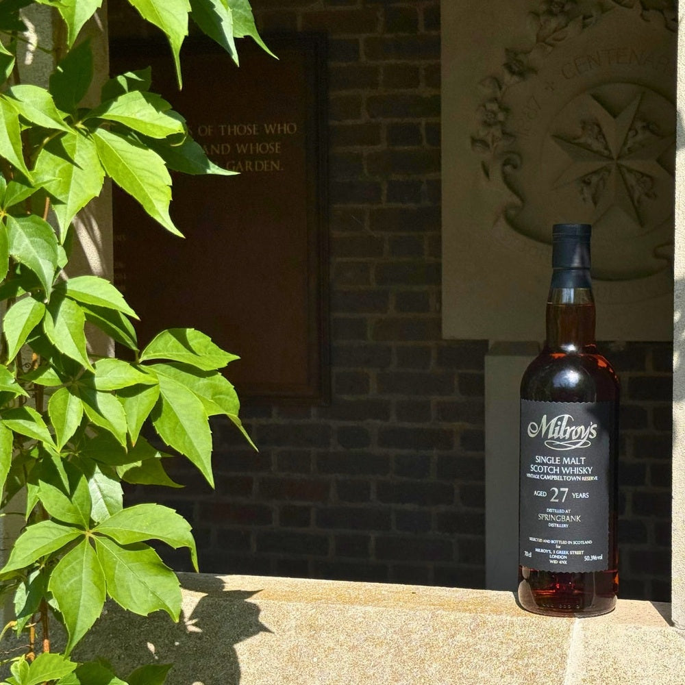 Springbank 27 Year Old Port Cask Milroy's Vintage Reserve Black