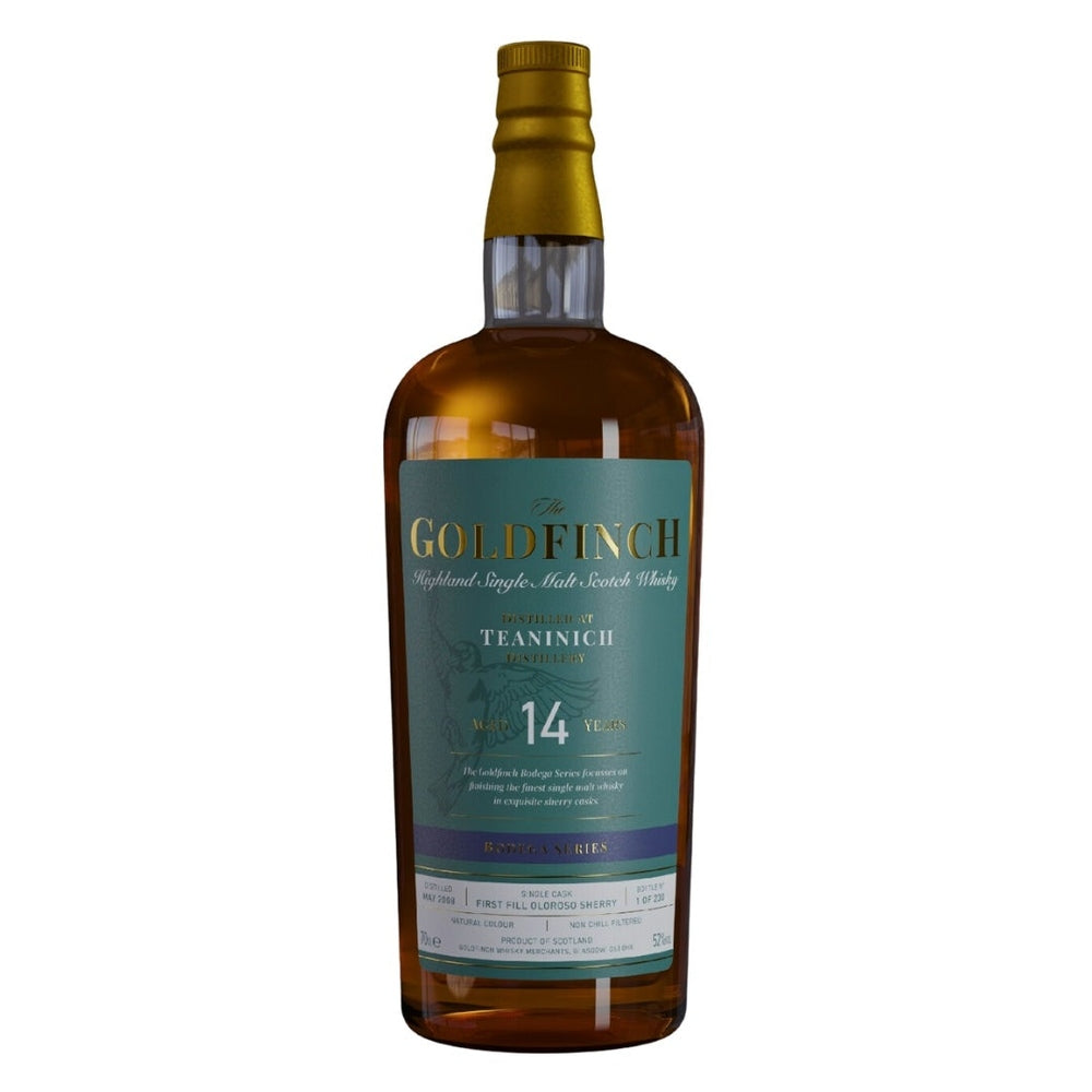 Teaninich 14 Year Old The Goldfinch 1st Fill Oloroso Sherry Hogshead