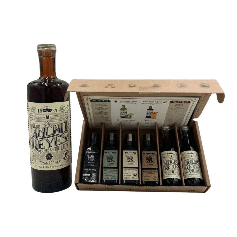Ancho Reyes with FREE Mexican Gems Taster Pack Kit - Milroy's of Soho -