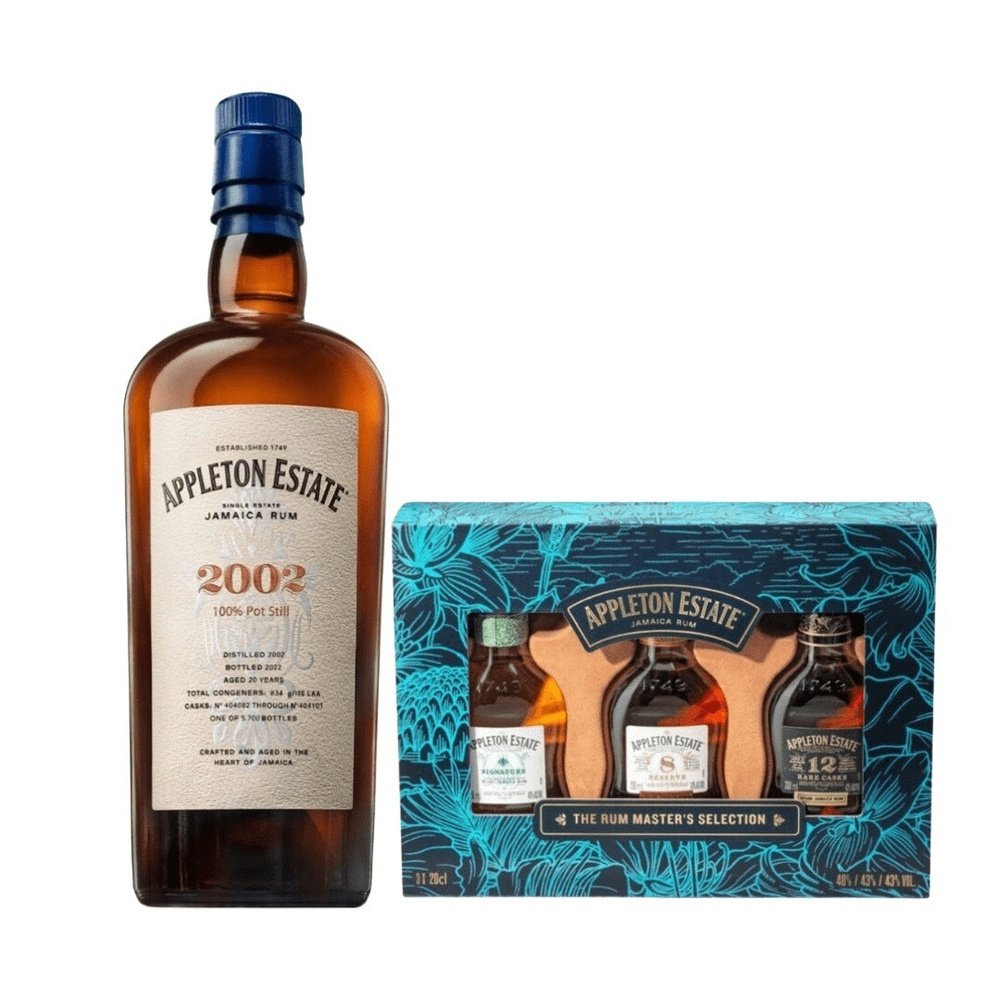 Appleton 20 Year Old 2002 Hearts Collection 63% 70cl with FREE Appleton Estate Gift Pack - Milroy's of Soho -