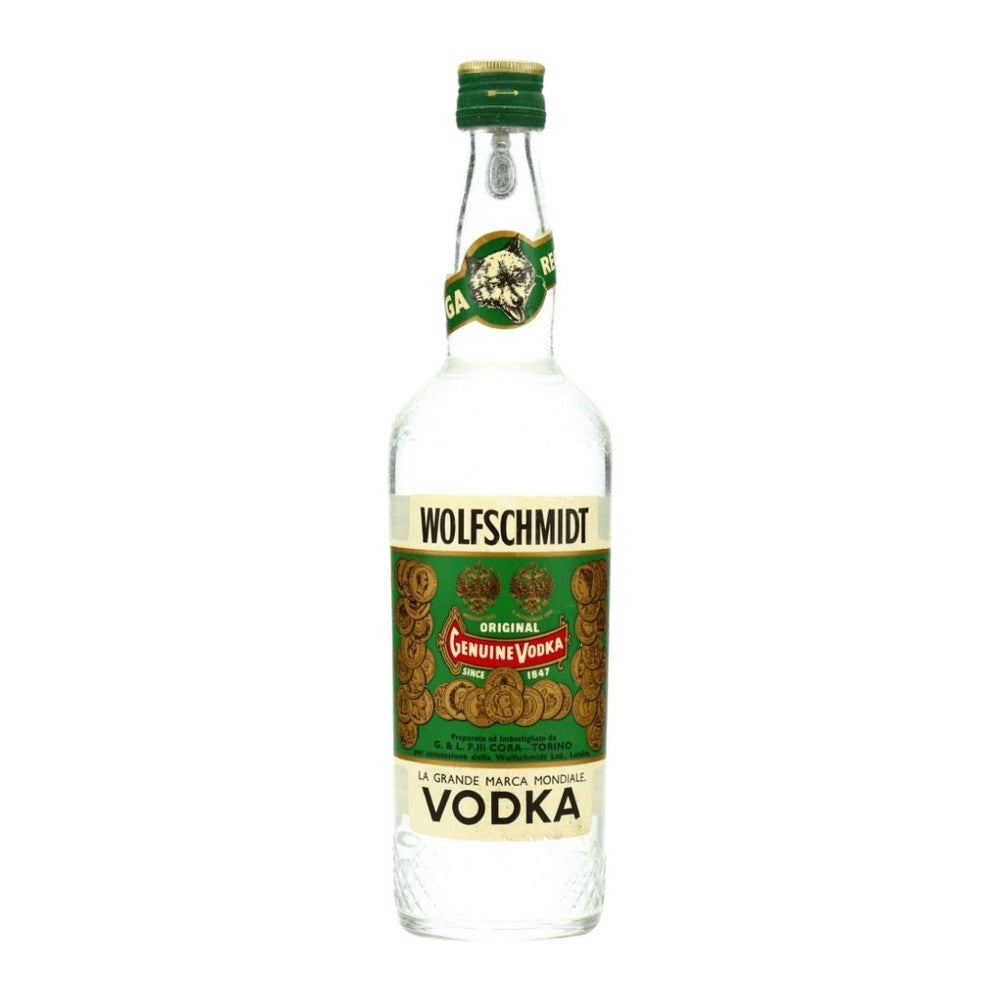 Wolfschmidt Genuine Vodka 1960s 40% 75cl