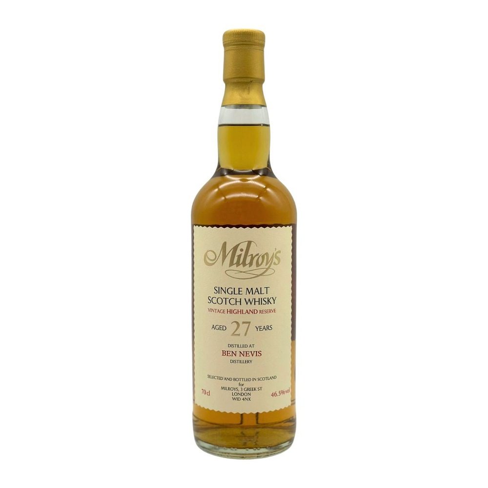 Ben Nevis 27 Year Old 1996 Milroy's Vintage Reserve 46.5% 70cl