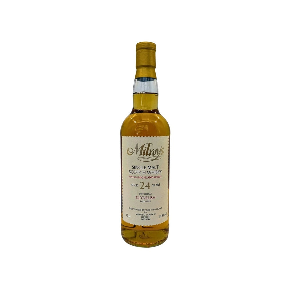 Clynelish 24 Year Old 2001 Milroy's Vintage Reserve 51.8% 70cl