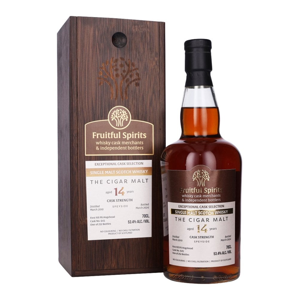 The Cigar Malt 14 Year Old Fruitful Spirit 53.4% 70cl
