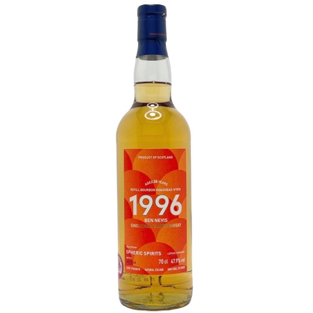 Ben Nevis 1996 / Spheric Spirits - Milroy's of Soho - Whisky