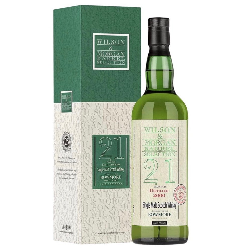 Bowmore 21 Year Old 2000-21 Wilson & Morgan - Milroy's of Soho