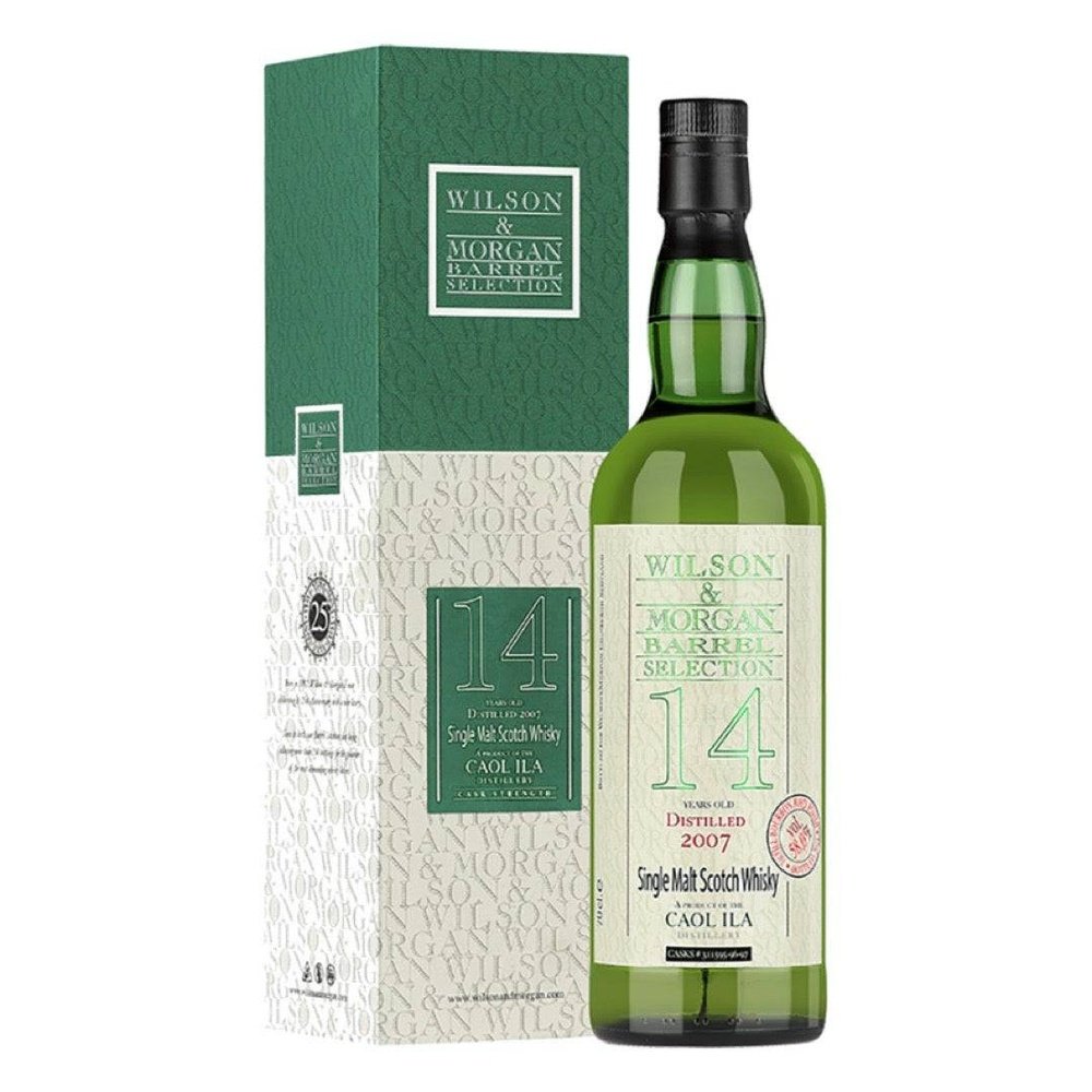 Caol Ila 14 Year Old 2007-21 Wilson & Morgan - Milroy's of Soho