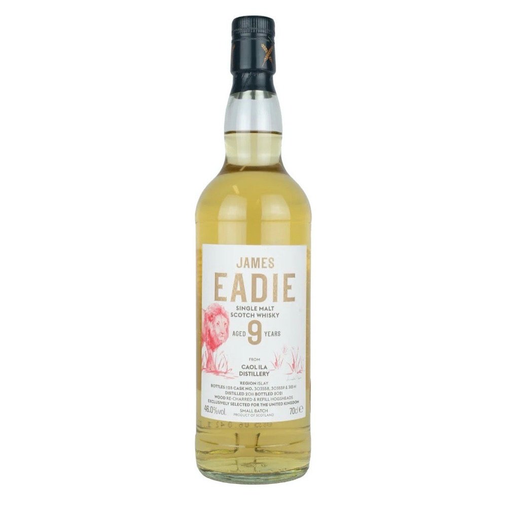 Caol Ila 9 Year Old James Eadie - Milroy's of Soho
