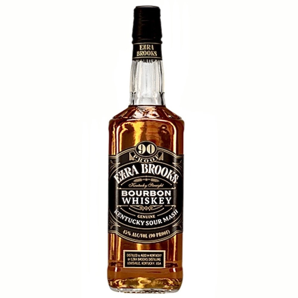 Ezra Brooks Straight Bourbon Whiskey - Milroy's of Soho - Whisky