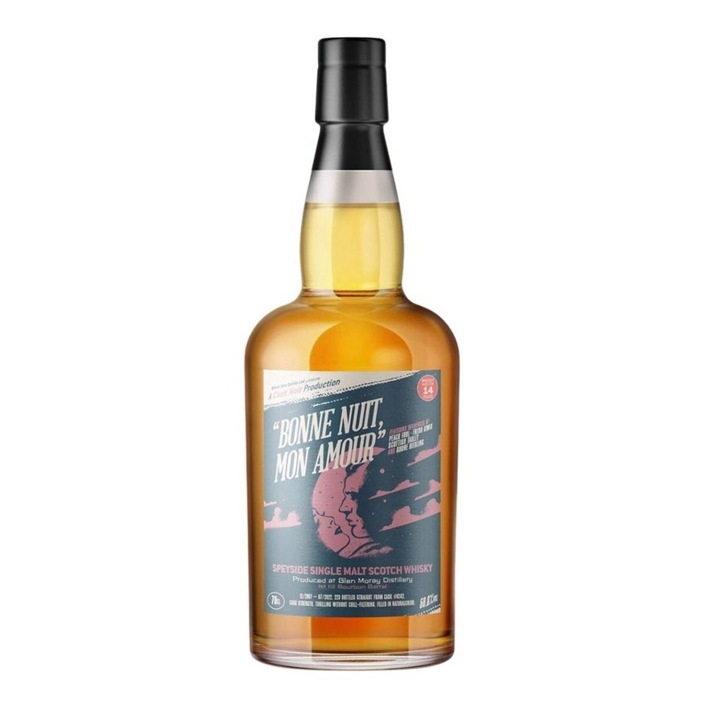 Glen Moray 14 Year Old Bonne Nuit, Mon Amour - Milroy's of Soho - Whisky