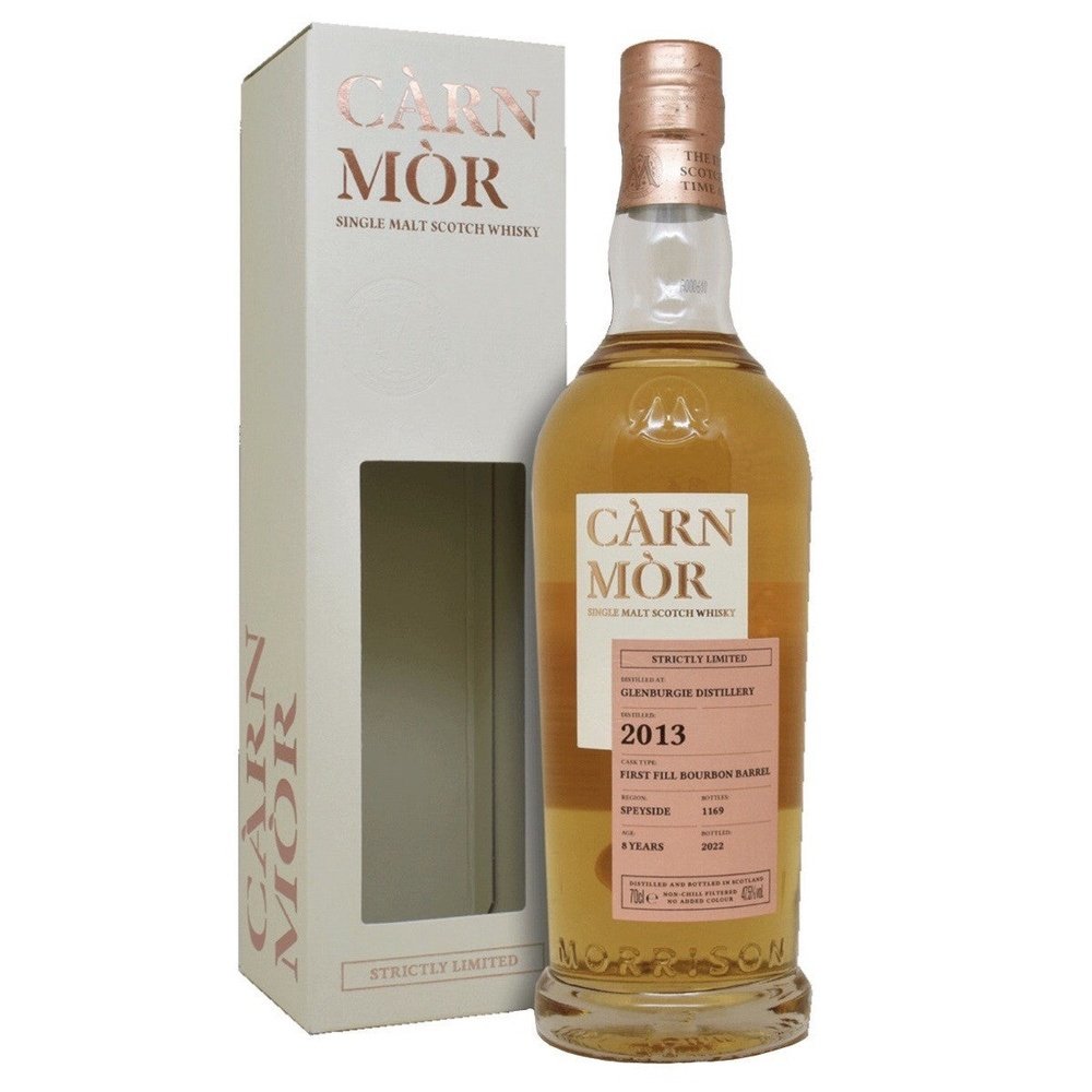 Glenburgie 8 Year Old 2013 Carn Mor Bourbon Barrels - Milroy's of Soho - Whisky