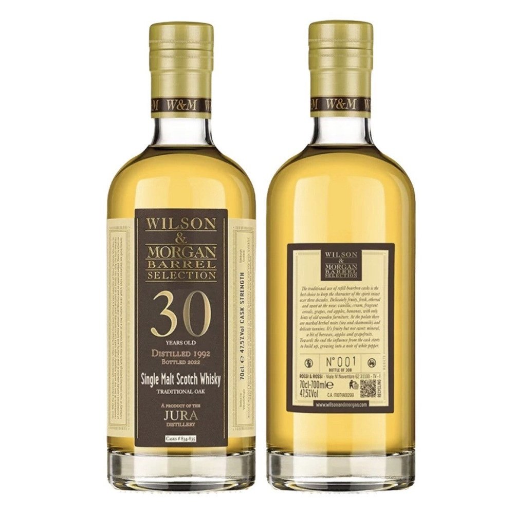 Jura 30 Year Old 1992 W&M Traditional Oak #834-835 - Milroy's of Soho - Whisky