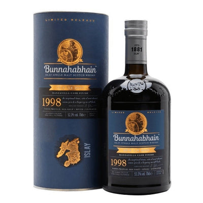 Bunnahabhain 1998 Feis Isle 2023 Manzanilla Finish - Milroy's of Soho - Whisky