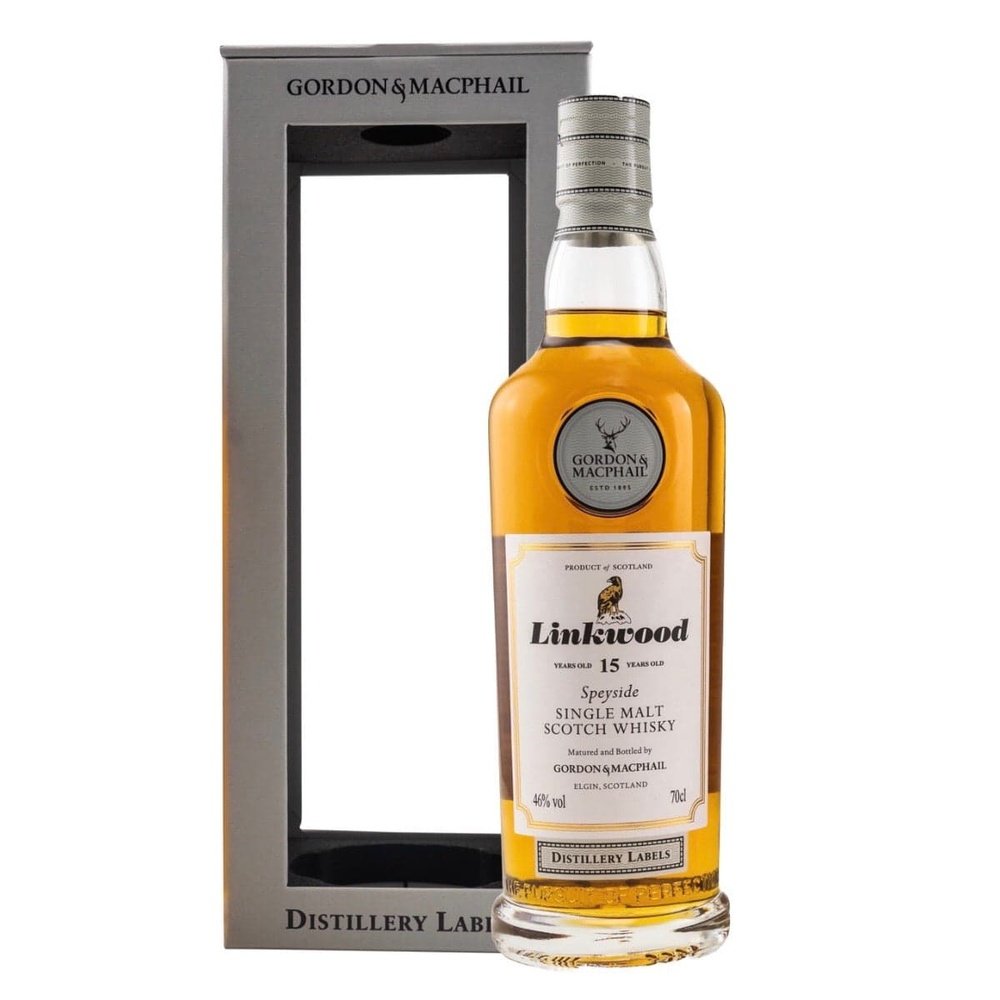 Linkwood 15 Year Old G&M Distillery Labels - Milroy's of Soho