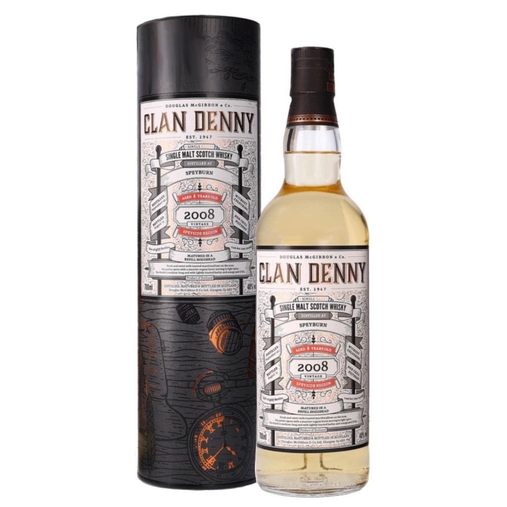 Speyburn 8 Year Old Clan Denny - Milroy's of Soho
