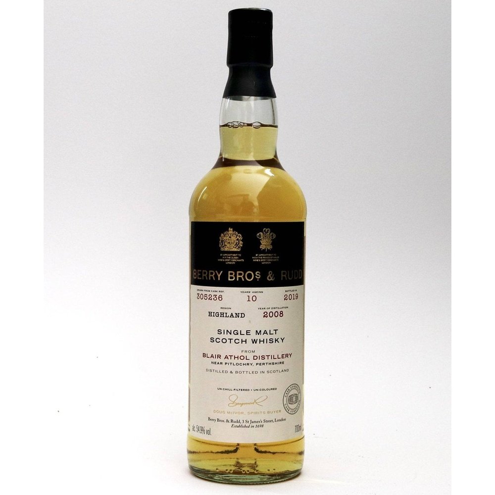 Blair Athol 10 Year Old Berry Bros & Rudd - Milroy's of Soho