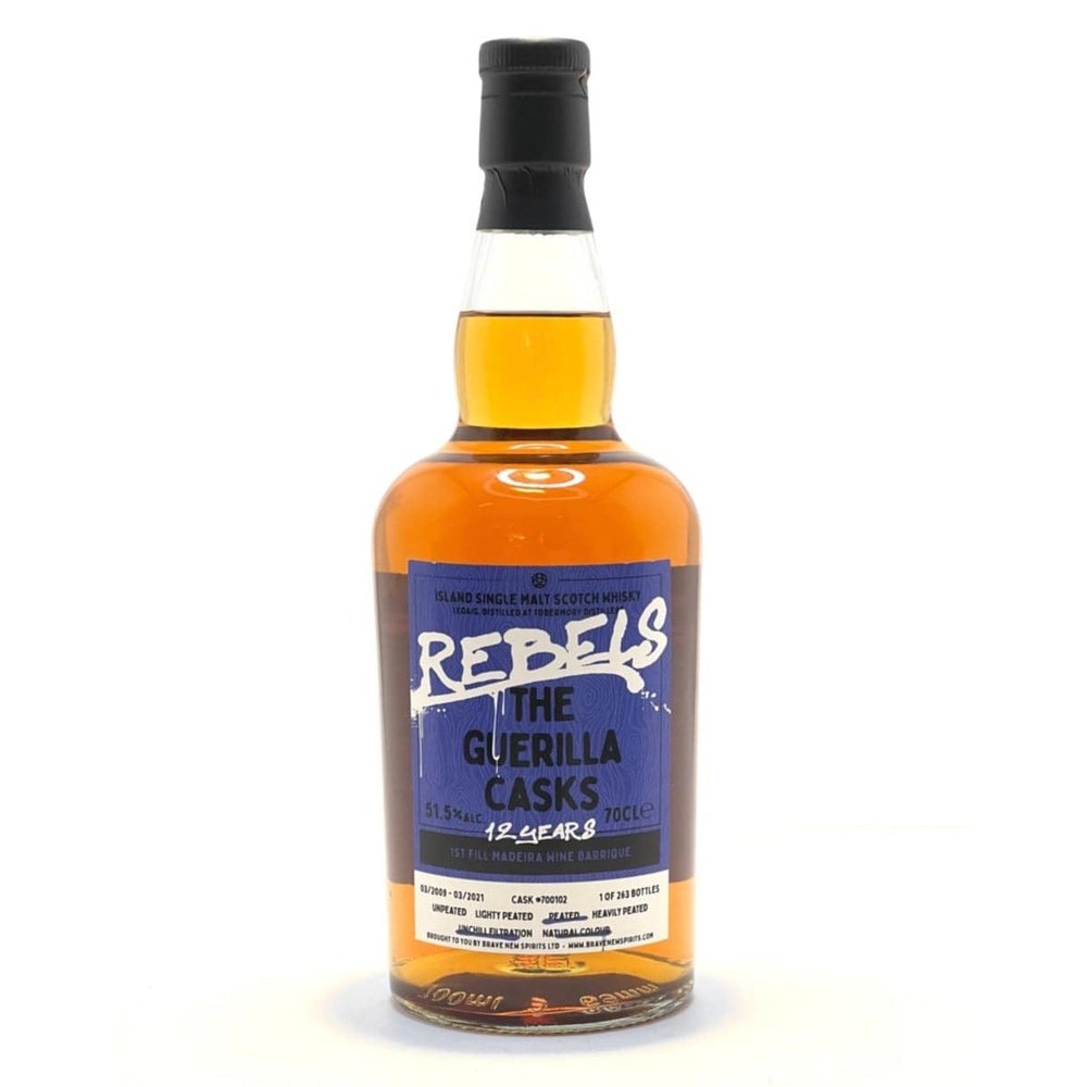 Ledaig 12 Year Old Rebels - The Guerilla Casks 1st Fill Madeira Cask - Milroy's of Soho