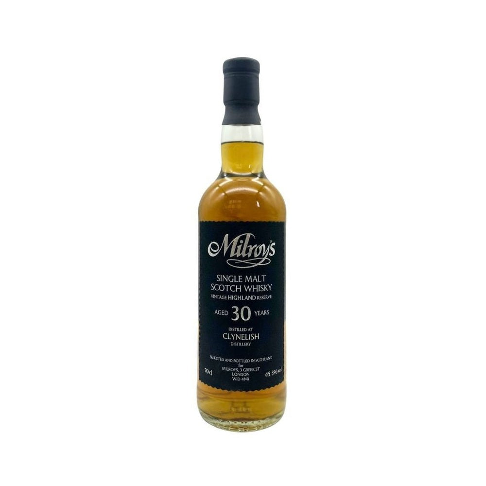 Clynelish 30 Year Old 1993 Milroys Vintage Reserve Black 45.3% 70cl