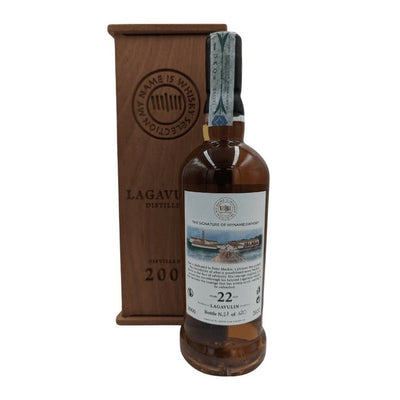 Islay (Lagavulin) 22 Year Old 2000 Islaga MNIW 52% 70cl - Milroy's of Soho - Scotch Whisky
