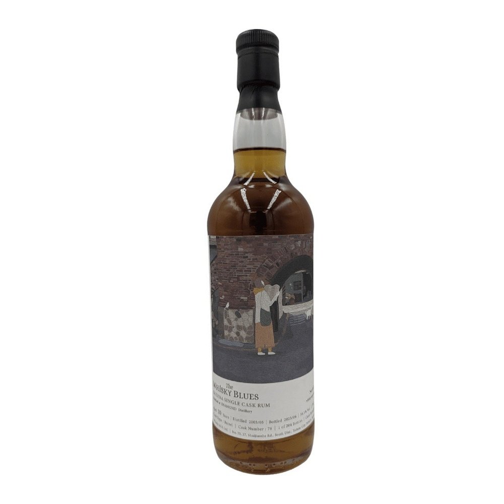 Guyana Diamond 20 Year Old 2003 Whisky Blues 56.3% 70cl - Milroy's of Soho - Scotch Whisky