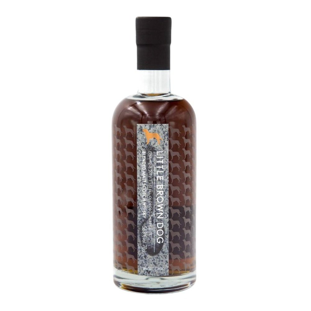 Dalrymple Blended Malt 2012 1st fill Oloroso Sherry Butt Little Brown Dog - Milroy's of Soho - Whisky