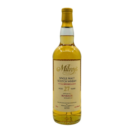 Benriach 27 Year Old 1996 Milroy's Vintage Reserve #43214 42.9% 70cl