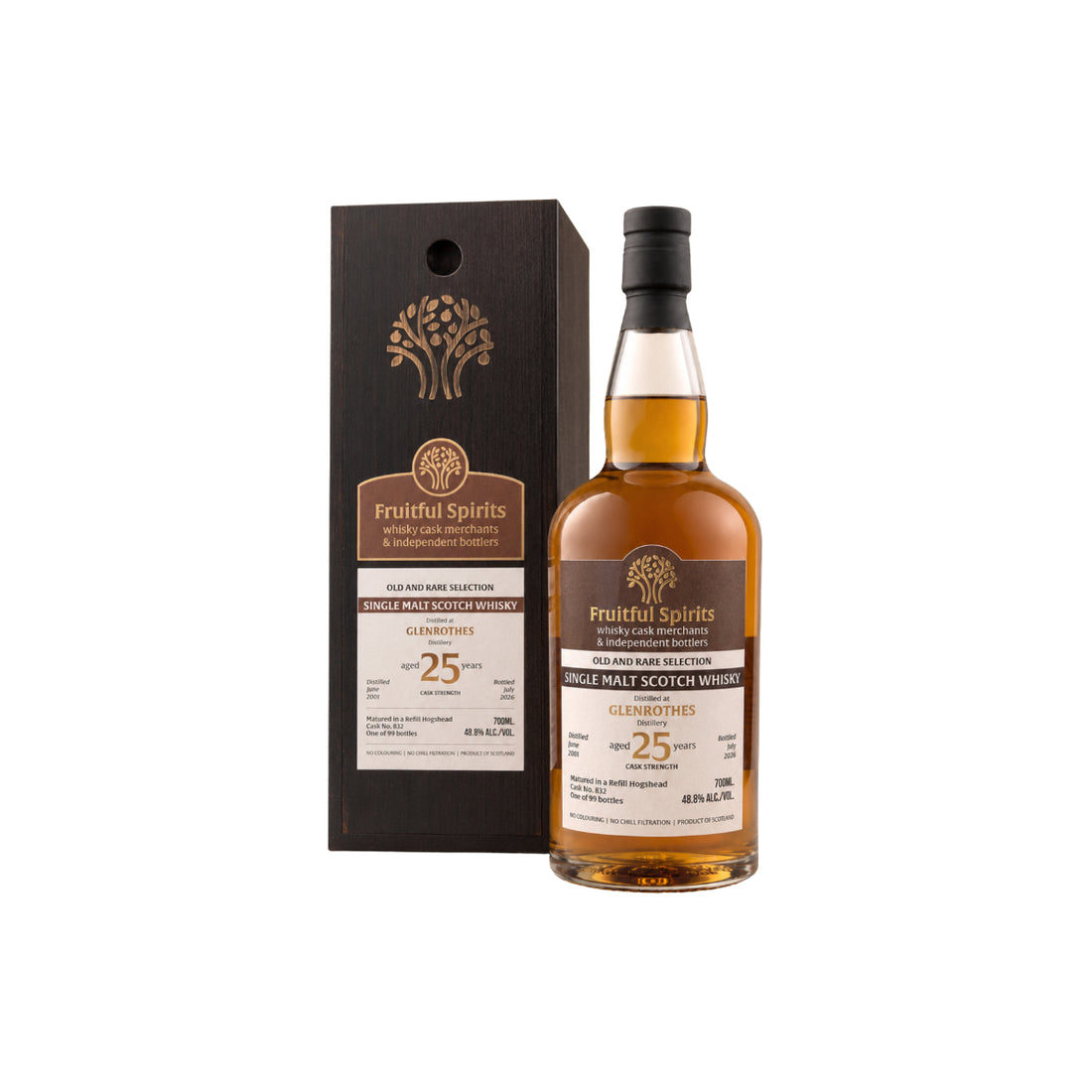 Glenrothes 25 Year Old Fruitful Spirits 48.8% 70cl