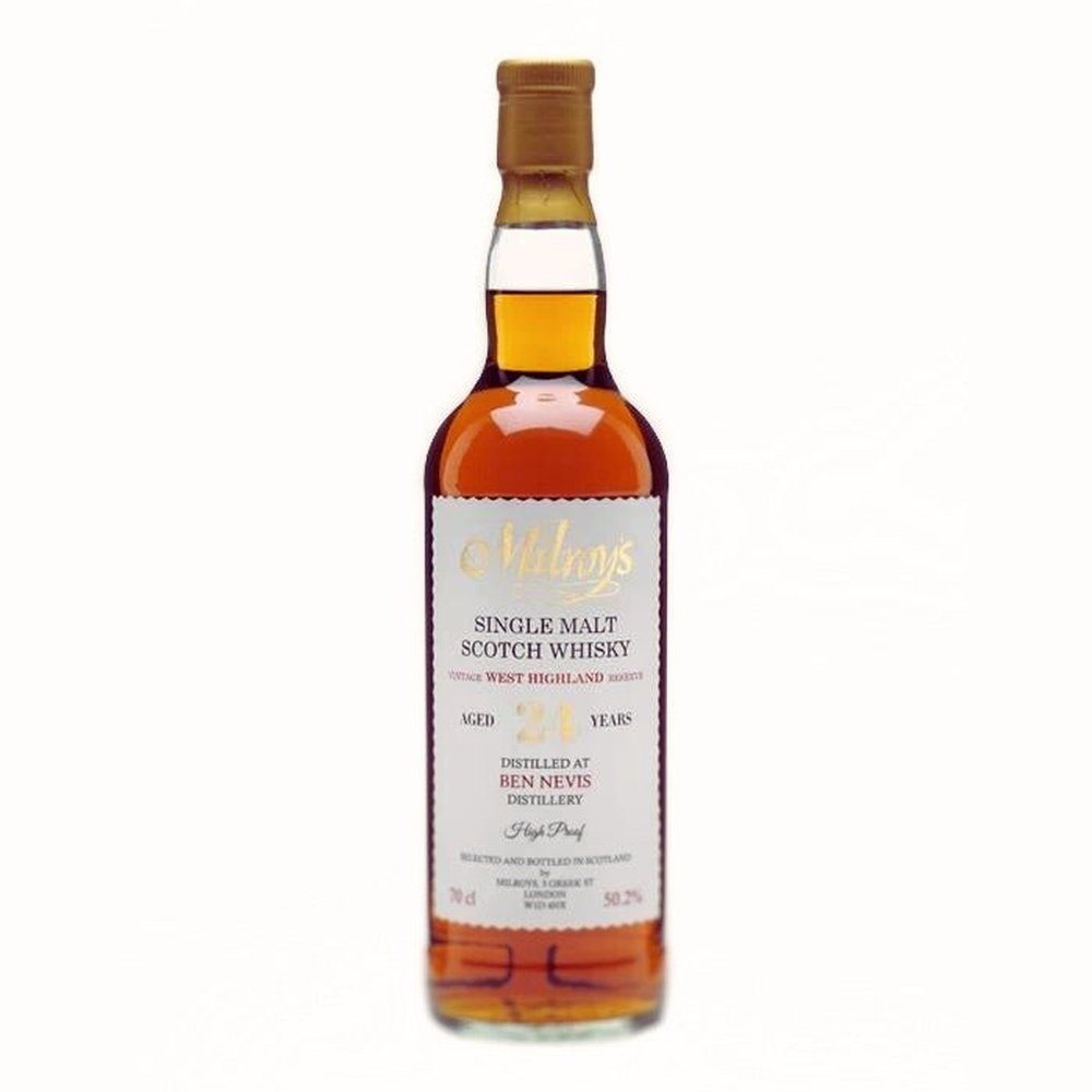 Ben Nevis 24 Year Old 1996 Milroy's Vintage Reserve 50.2% 70cl - Milroy's of Soho - Scotch Whisky