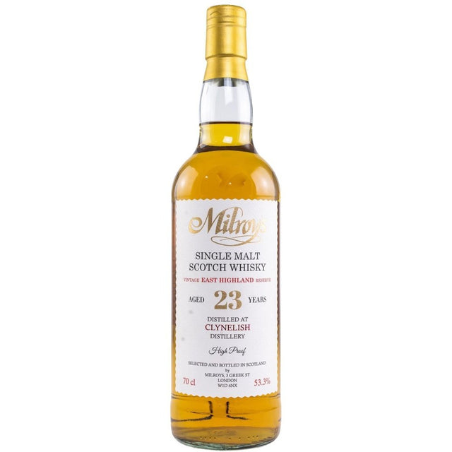 Clynelish 23 Year Old 1997 Milroy's Vintage Reserve 53.6% 70cl - Milroy's of Soho - Scotch Whisky
