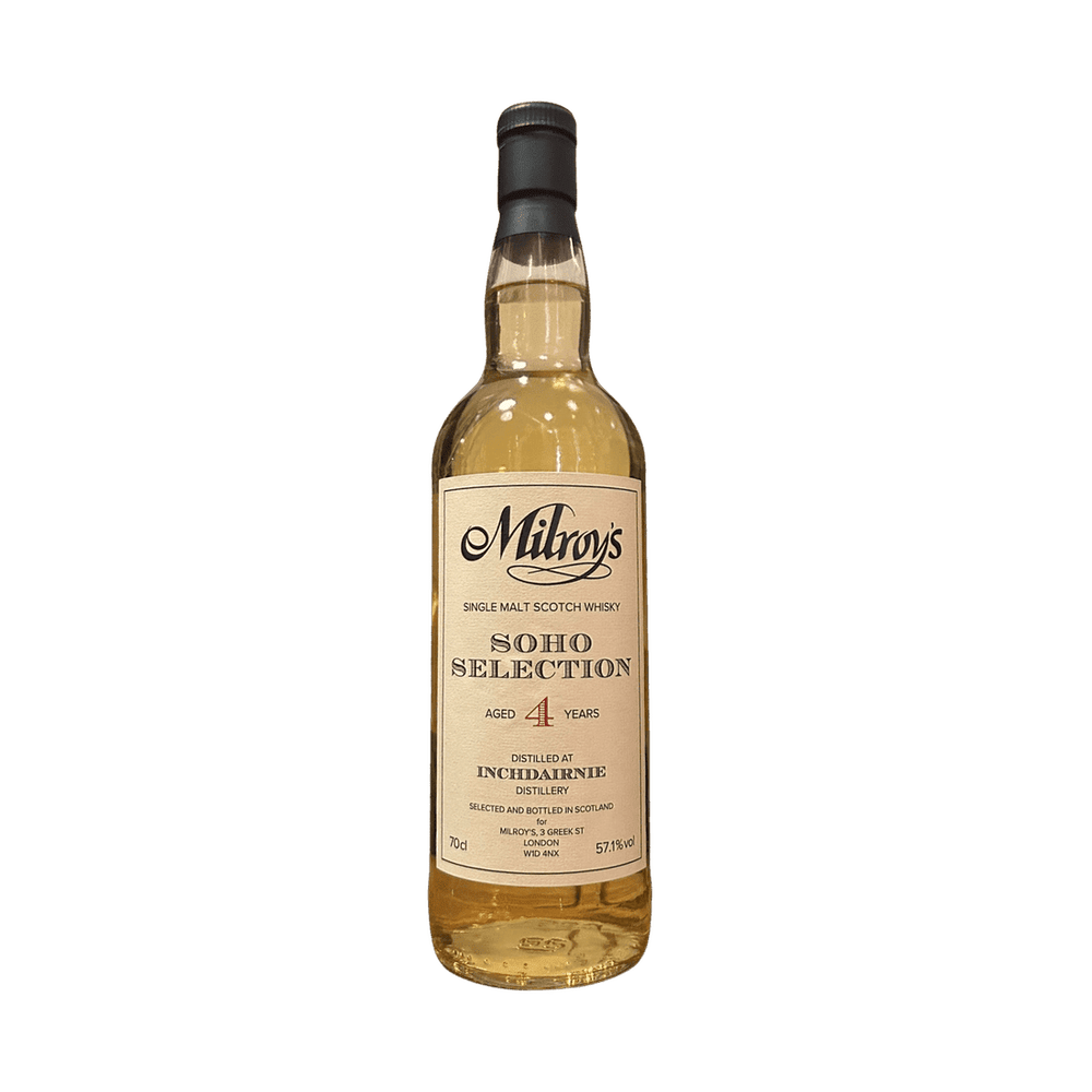Inchdairnie Peated 4 Year Old 2020 Milroy's Soho Selection 57.1% 70cl